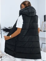 Dámská prošívaná oboustranná vesta MARIET černá FashionStreet TY3157