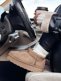 Dámské boty SNOWTRED khaki FashionStreet ZY0567