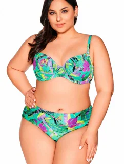 Ava SK 211 Vibrant Green Maxi měkká plavková podprsenka