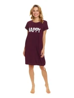 Dámská těhotenská košile 9504 wine - Doctornap Dámská těhotenská košile 9504 wine - Doctornap