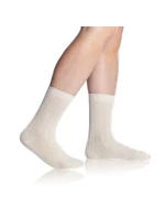 Zimní bambusové ponožky BAMBUS CASUAL SOCKS - BELLINDA - béžová