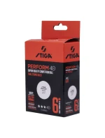 Stiga Ball Perform Star 6-PACK míčků na stolní tenis 92800591805 Stiga Ball Perform Star 6-PACK míčků na stolní tenis 92800591805