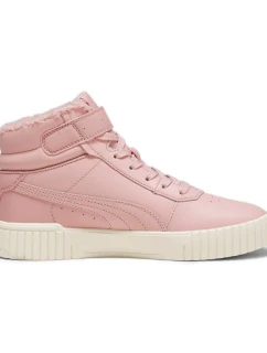 Dámské zimní boty Puma CARINA 2.0 MID WTR insulated eco leather sneakers pink (385852-04) dámské