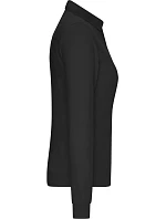 Daiber JN 1841 Dámské pracovní piqué polo s dlouhým rukávem 02.1841 black