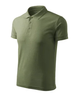 Pique Polo Free polokošile pánská khaki