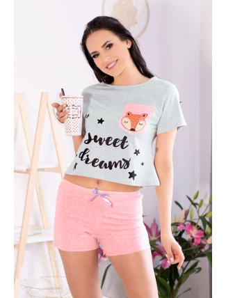 Dámské pyžamo Russet Foxy - LivCo Corsetti Dámské pyžamo Russet Foxy - LivCo Corsetti