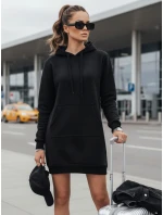 Dámská oversize dlouhá mikina TIMMY černá FashionStreet EY1931