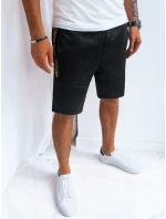 Pánské černé teplákové šortky FashionStreet SX2260