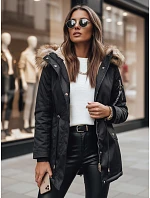 Dámská zimní bunda parka VIXEN černá FashionStreet TY3874 Dámská zimní bunda parka VIXEN černá FashionStreet TY3874