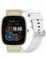 Dámské chytré hodinky GRAVITY GT18-8 béžový silikonový řemínek + bílý řemínek Dámské chytré hodinky GRAVITY GT18-8 béžový silikonový řemínek + bílý řemínek