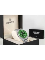 Pánské hodinky Giewont Chronograph Sapphire Silver Green GW3970-B8