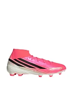 Adidas F50 Hyperfast League Mid FG fotbalové boty růžové KJ6714