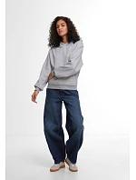 Build your Brand BY 444 Dámská oversize mikina s kapucí "Loose Fit" 56.0444 white