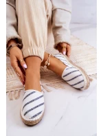 Dámské klasické espadrilky Big Star JJ274959 Bílé Dámské klasické espadrilky Big Star JJ274959 Bílé