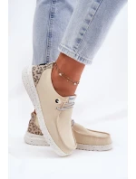 Lehké Dámské Polobotky McKeylor 96116 Béžové