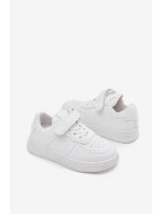 Dětská Sportovní Obuv Z Eko Kůže Bílá Liora