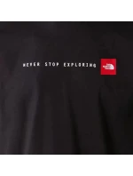 THE NORTH FACE SS Never Stop Exploring Tee M - tnf black