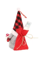 DEKORATIVNÍ MICKEY S DÁRKOVOU TAŠKOU 20CM DÍVKA