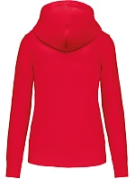 Kariban K 4028 Dámská eco-friendly mikina s kapucí 20.4028 red