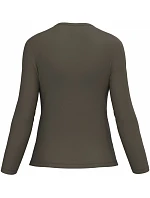 Kariban K 382 Dámské tričko do V s dl. rukávem 20.K382 dark khaki Kariban K 382 Dámské tričko do V s dl. rukávem 20.K382 dark khaki