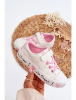 Dětské tenisky Lee Cooper LCW-24-02-2159 Bílé