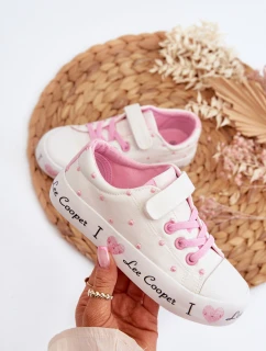 Dětské tenisky Lee Cooper LCW-24-02-2159 Bílé