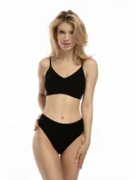 Bambusová podprsenka Bralette Black - Julimex Bambusová podprsenka Bralette Black - Julimex