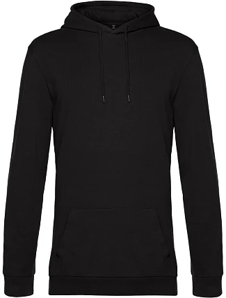 B&C #Hoodie Pánská mikina s kapucí 01.U03W black pure B&C #Hoodie Pánská mikina s kapucí 01.U03W black pure