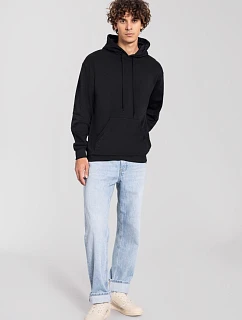 Fruit of the Loom Iconic 250 Hooded Sweat Mikina s kapucí 16.2294 black