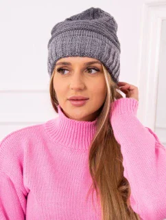 Dámská čepice Elora K336 tmavě šedá