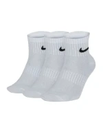 Pánské ponožky Everyday Lightweight Ankle 3PAC M SX7677-100 bílá - Nike