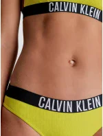 Dámský spodní díl bikin KW0KW01986 LRF neon. žluté - Calvin Klein Dámský spodní díl bikin KW0KW01986 LRF neon. žluté - Calvin Klein
