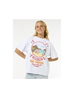 Tričko RIP CURL Cove Heritage Tee, bílé Tričko RIP CURL Cove Heritage Tee, bílé