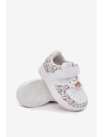 Dětské sneakersy sportovní obuv jednorožci bílé Thalia