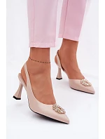 Sandály na podpatku  model 226502 Step in style