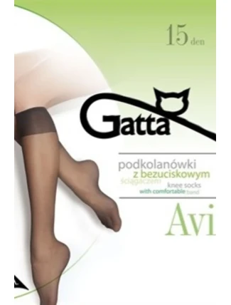 Hladké dámské podkolenky AVI - 20 DEN Hladké dámské podkolenky AVI - 20 DEN