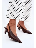 Sandály na podpatku model 229266 Step in style Sandály na podpatku model 229266 Step in style