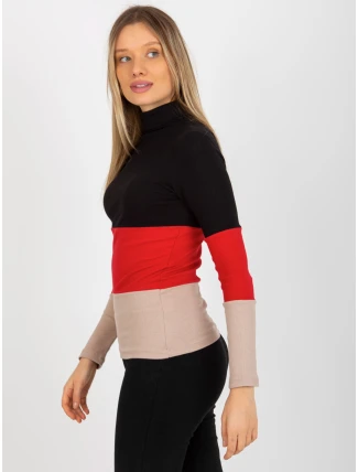 Halenka RV BZ 8465 1.86P černo-červená