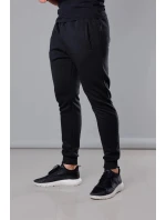 Černé pánské teplákové kalhoty 68XW01- Goodlooking