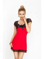 Dámská košilka Irina red-black - DKAREN