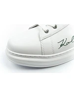 Karl Lagerfeld pánské tenisky Kapri z přírodní kůže bílé