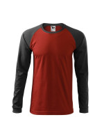 Pánské tričko Street LS M MLI-13023 marlboro red - Malfini