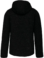 Kariban ProAct PA 366 Dámská pletená fleecová bunda s kapucí 20.P366 dark grey melange Kariban ProAct PA 366 Dámská pletená fleecová bunda s kapucí 20.P366 dark grey melange