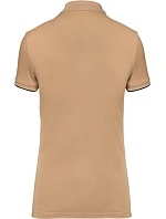 WK WK 271 Dámské pracovní piqué polo "Day-to-Day" 20.W271 camel/black WK WK 271 Dámské pracovní piqué polo "Day-to-Day" 20.W271 camel/black