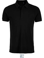 NEOBLU Owen Men Pánské piqué polo 24.3188 deep black NEOBLU Owen Men Pánské piqué polo 24.3188 deep black