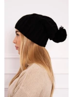 Milano fleecová čepice K203 černá