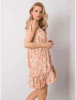 Šaty 346 SK 035.48 oranžová Šaty 346 SK 035.48 oranžová