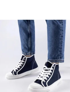 Tenisky 2672 model 207595 modré - Solea