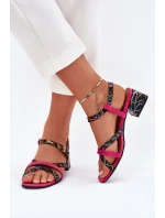 Sandály na podpatku  model 215333 Step in style