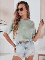 Dámské džínové šortky se zirkony LIKE A STAR modré FashionStreet SY0472